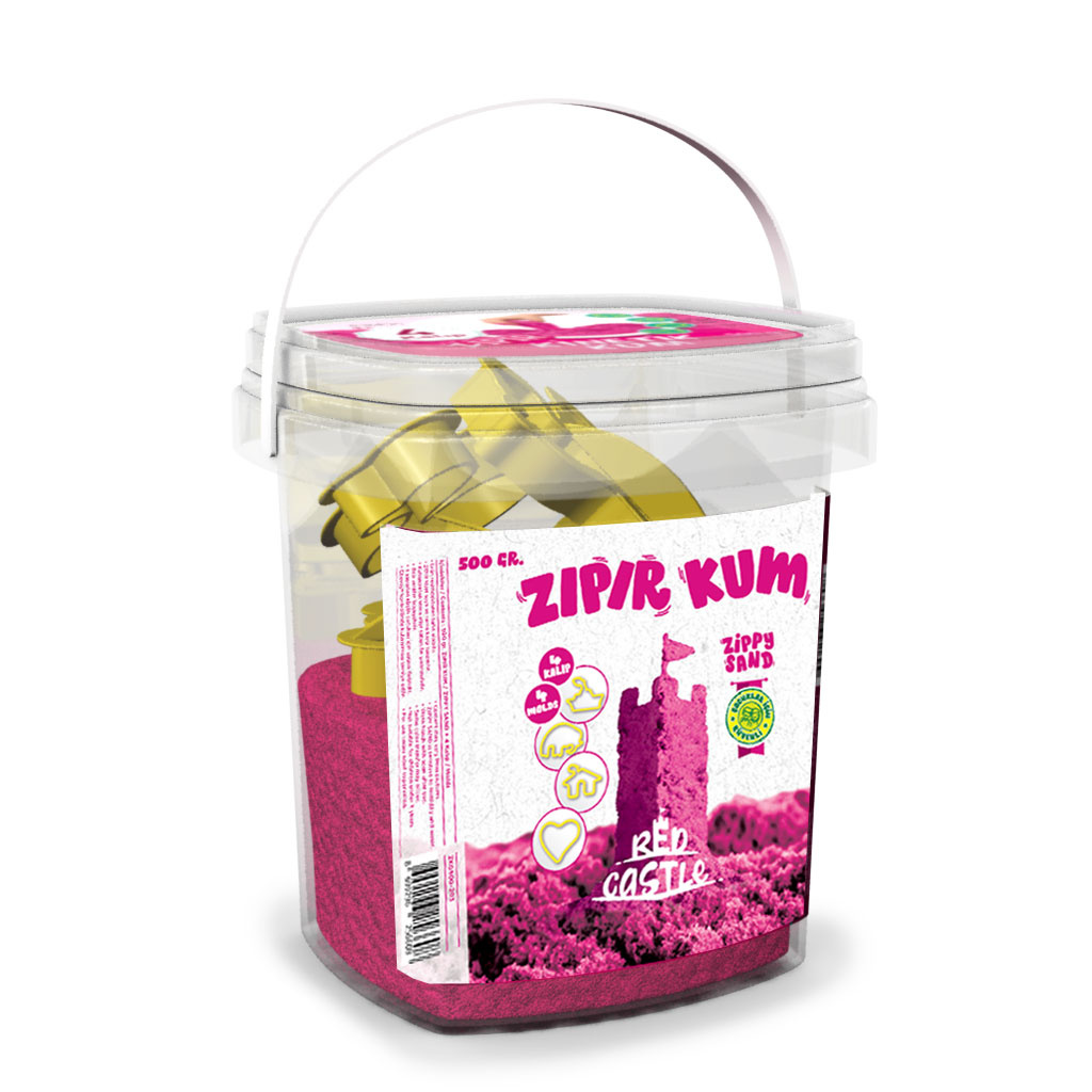 Red Castle modeliavimo smėlis, rožinis 500 g