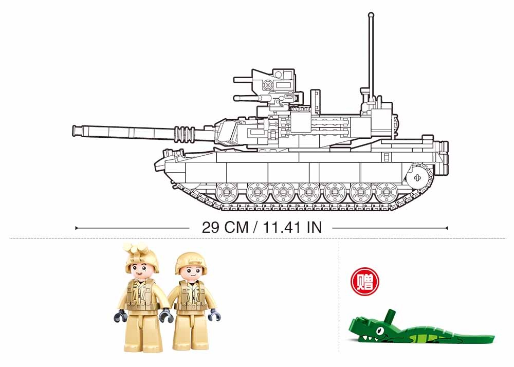 2_1757679202 Sluban konstruktorius, M1A2 SEP v2 Abrams kovinis tankas 781 det.