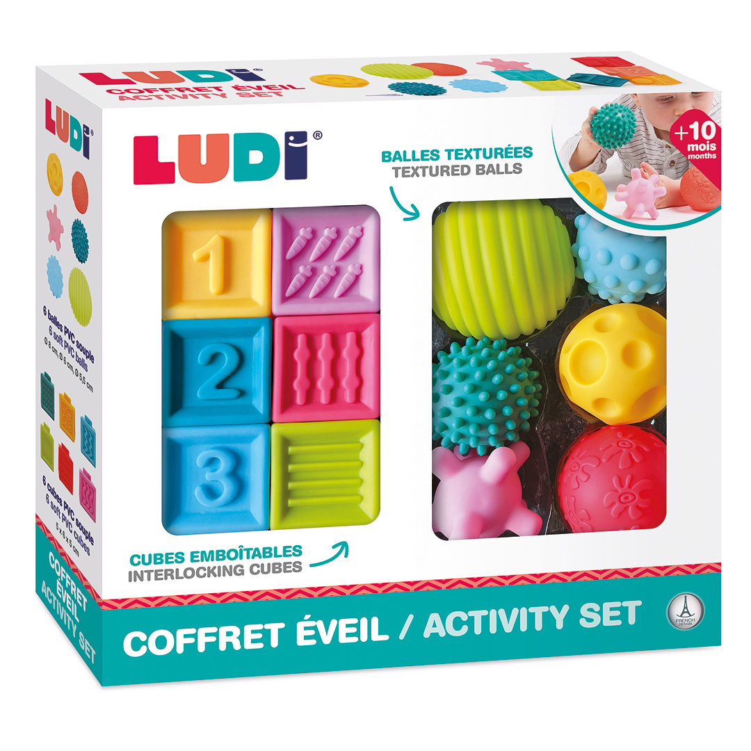 LUDI ankstyvasis ugdymas - kamuoliukai ir kaladėlės