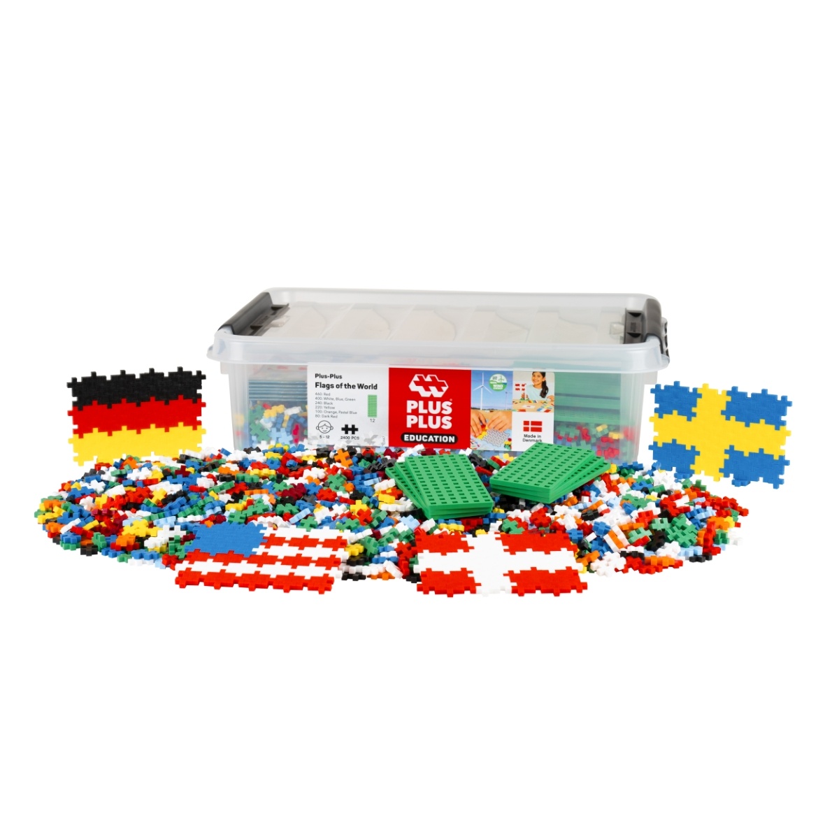3447-flags-of-the-worldeducationboxcontent_1739889879 Plus Plus edukacinė dėžė, Pasaulio Vėliavos, 2400 det.