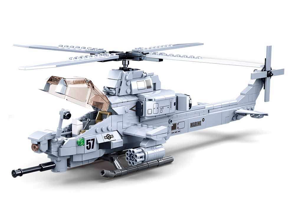 3_1757678620 Sluban konstruktorius, AH-1Z atakos sraigtasparnis, 482 det.