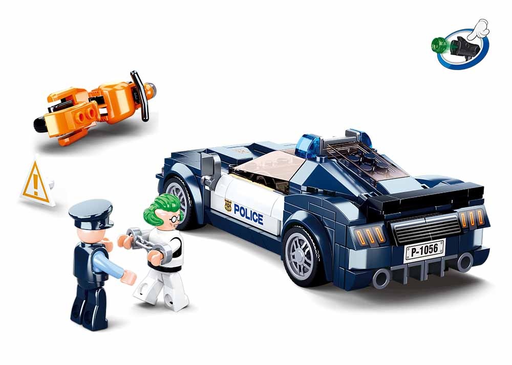 3_1757679253 Sluban konstruktorius, Policijos automobilis, 284 det.