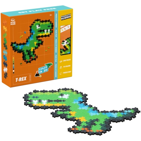 4334-pp-pbnt-rex250pcsboxcontent_1752655005 Plus Plus dėlionė pagal skaičius, T-REX, 250 det.