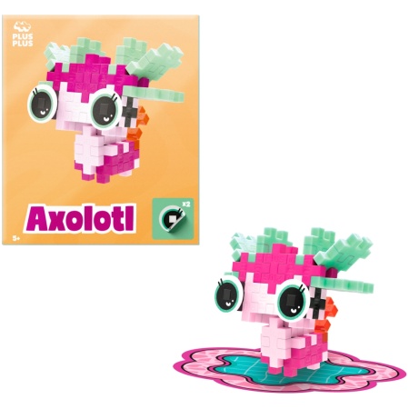 4367-pp-pet-packetadoring-axolotlenvelopebuildmat_1784010910 Plus Plus konstruktorius GYVŪNĖLIS - meilusis aksolotlis