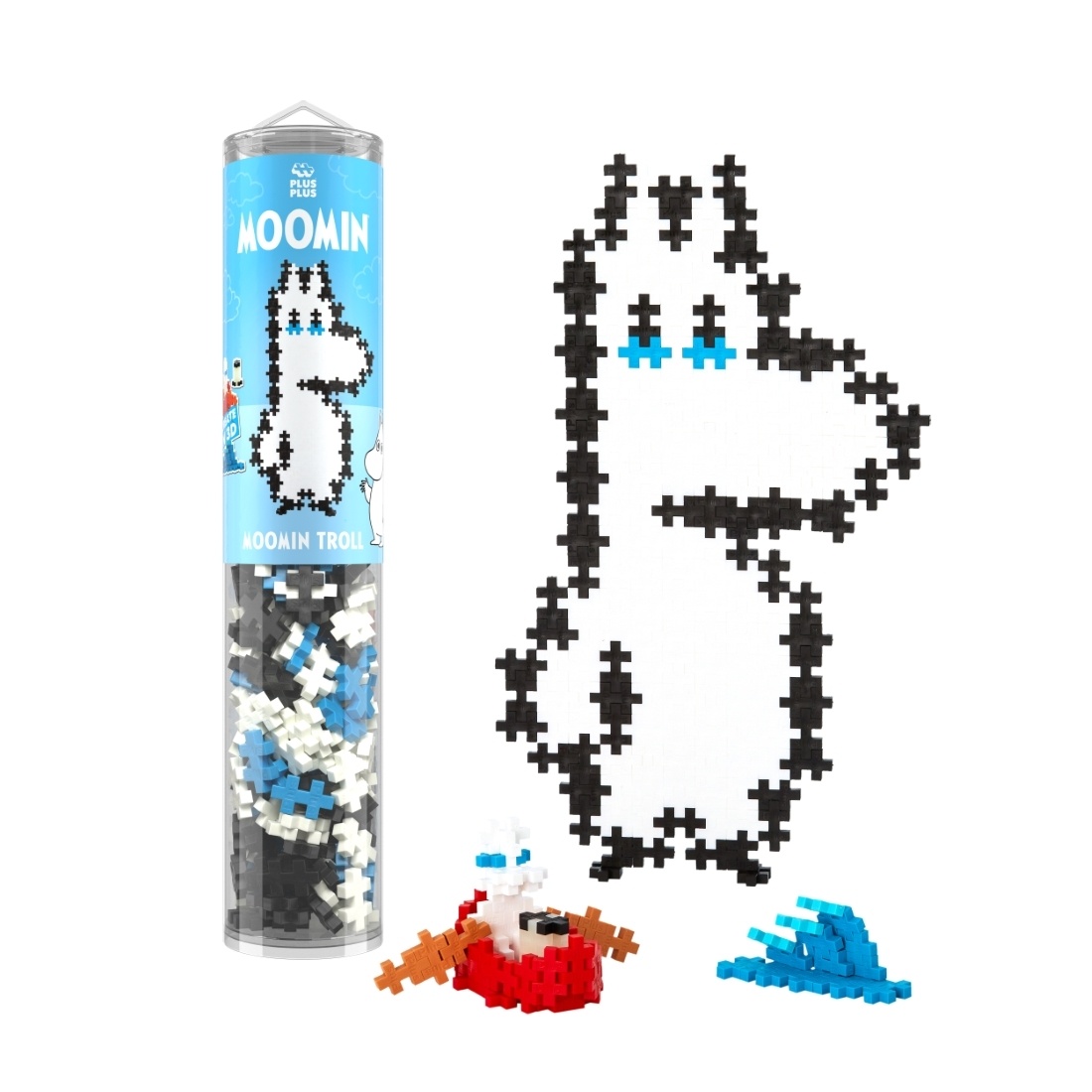 4390-moomintroll-tubeproduct_1776422062 Plus Plus konstruktorius Troliai Mumiai Muminukas, 270 det.