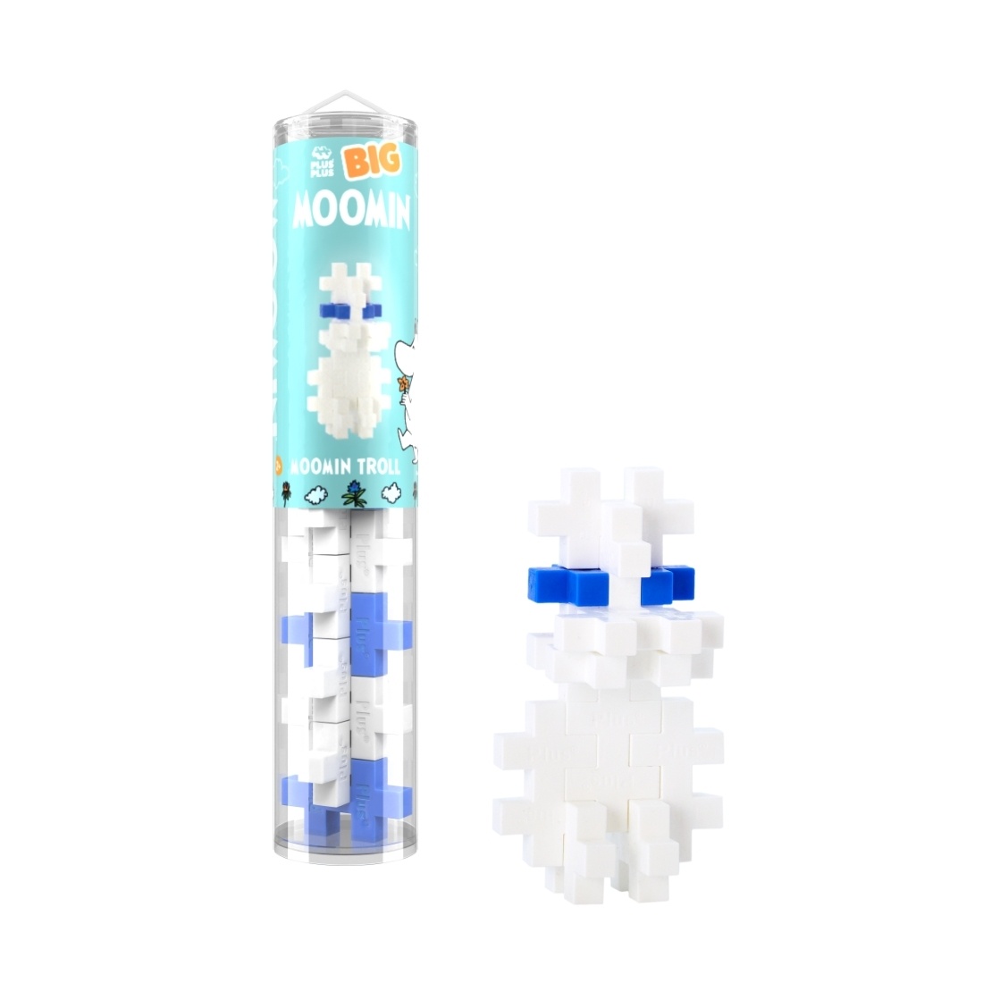 4397moomintubeproduct_1776412950 Plus Plus konstruktorius Troliai Mumiai Muminukas, didelės det.