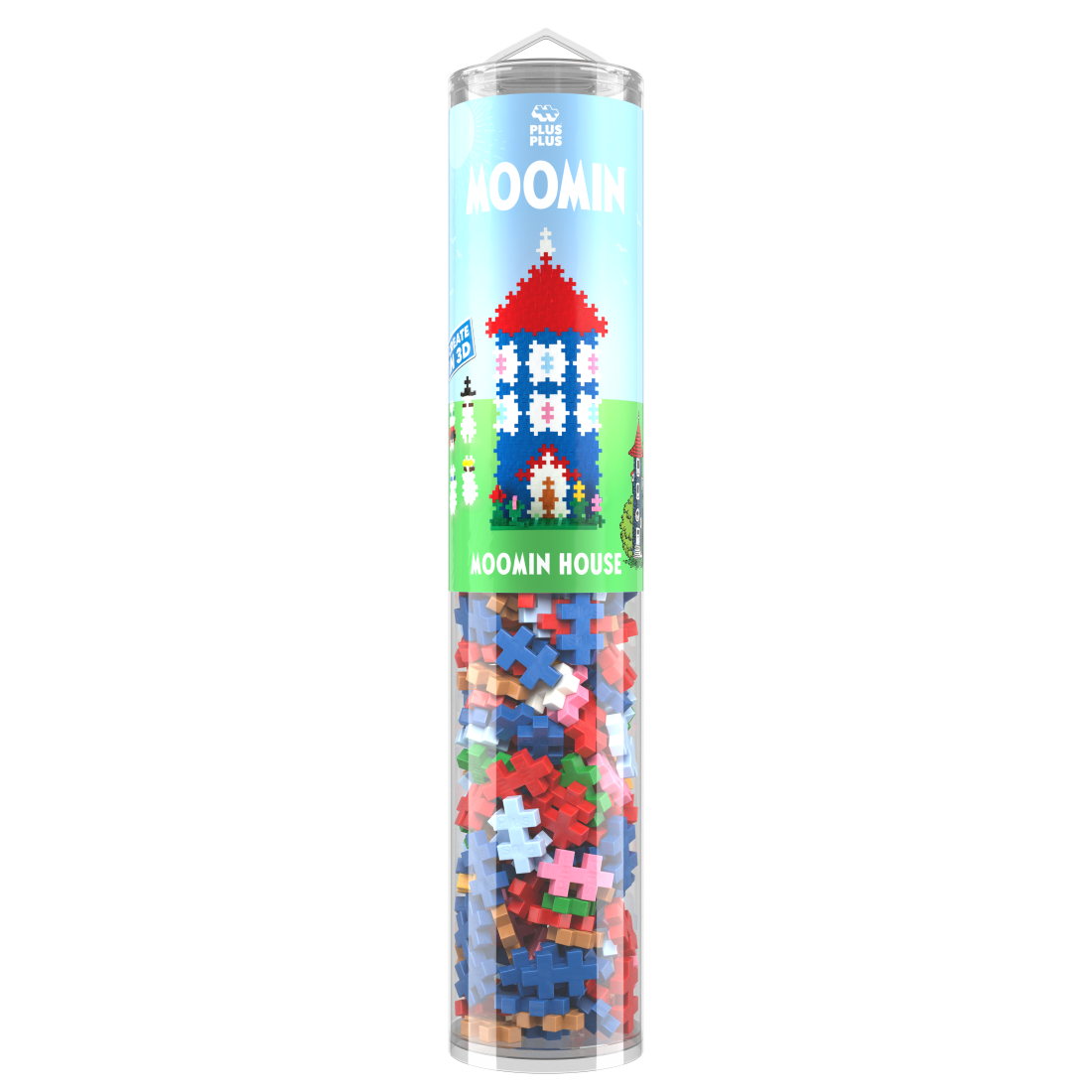 4411moominhousetubepng_1776427941 Plus Plus konstruktorius Troliai Mumiai Muminukų namas