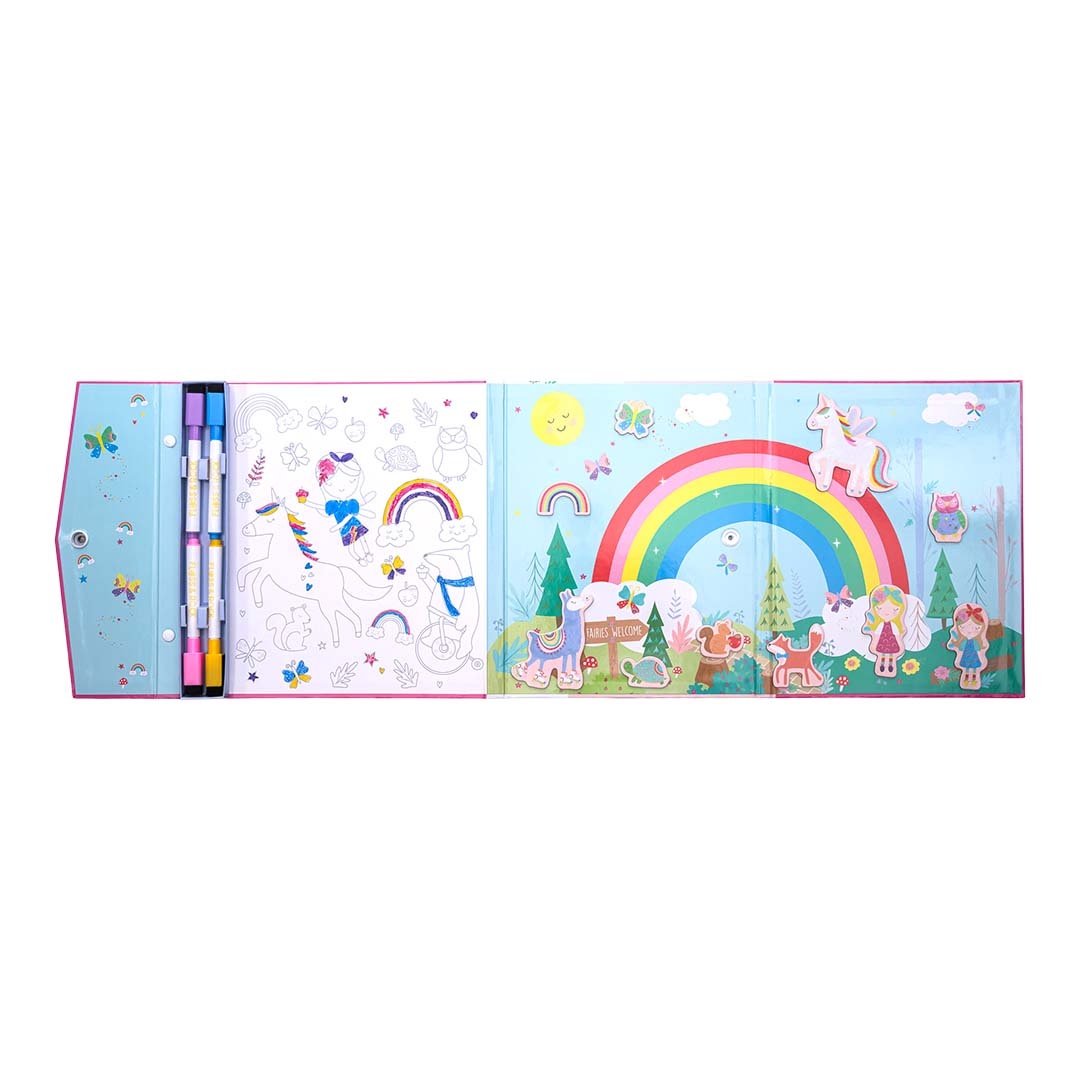 Magnetinė scena 4 in 1, Vaivorykštės fėja - Image 2