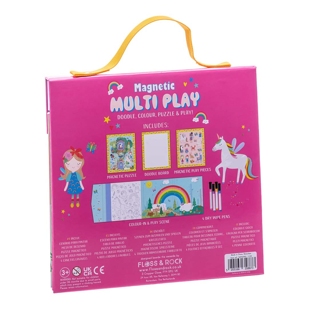 Magnetinė scena 4 in 1, Vaivorykštės fėja - Image 3