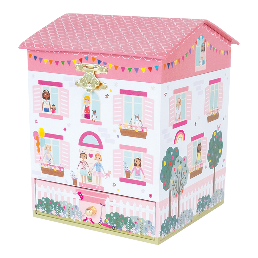 Muzikinė papuošalų dėžutė, Lėlių namelis - Image 2