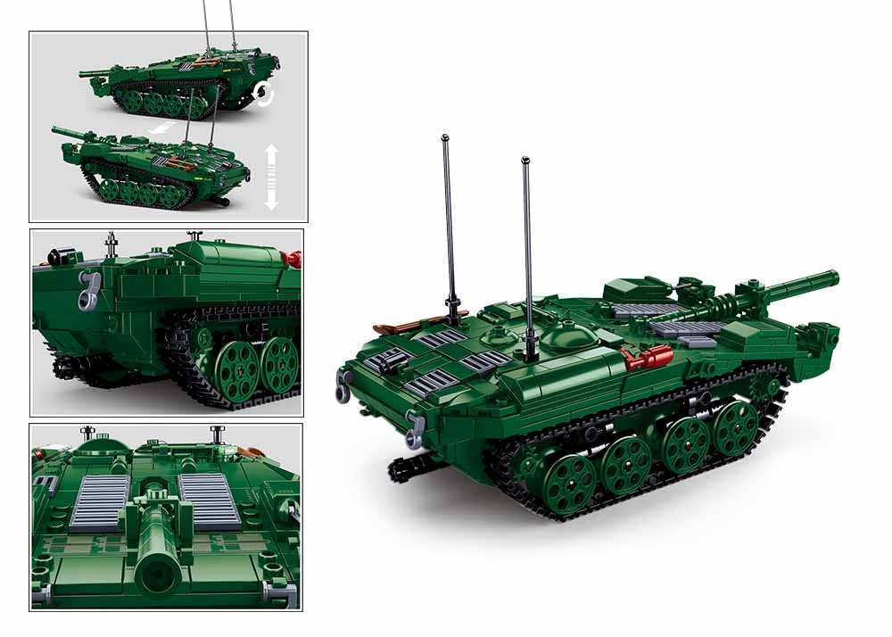 4_1757679473 Sluban konstruktorius, Stridsvagn 103 kovinis tankas, 692 det.