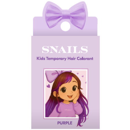 Snails plaukų kreidelė, violetinė