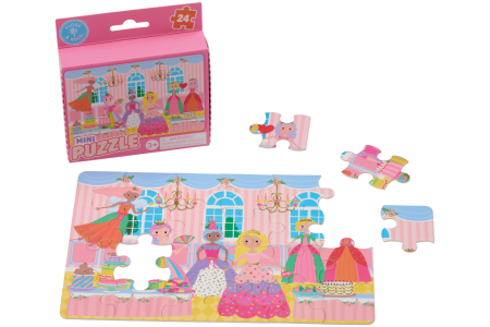 Mini dėlionė, Princesės, 24 det.