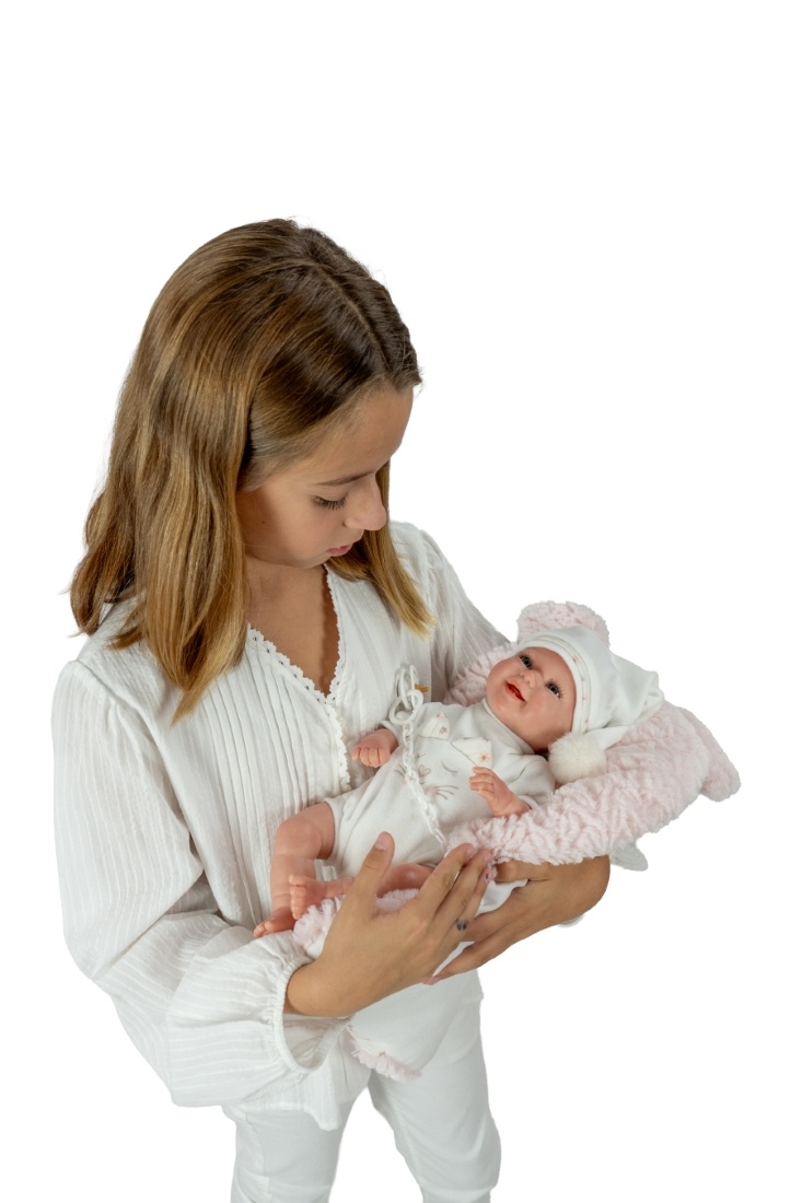 98211-2_1779190521 Arias Reborn lėlė kūdikėlis su miego pagalve, 35 cm