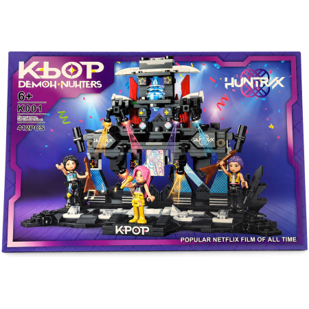 K-pop Demon Hunters Huntrix Konstruktorius  - 412 vnt