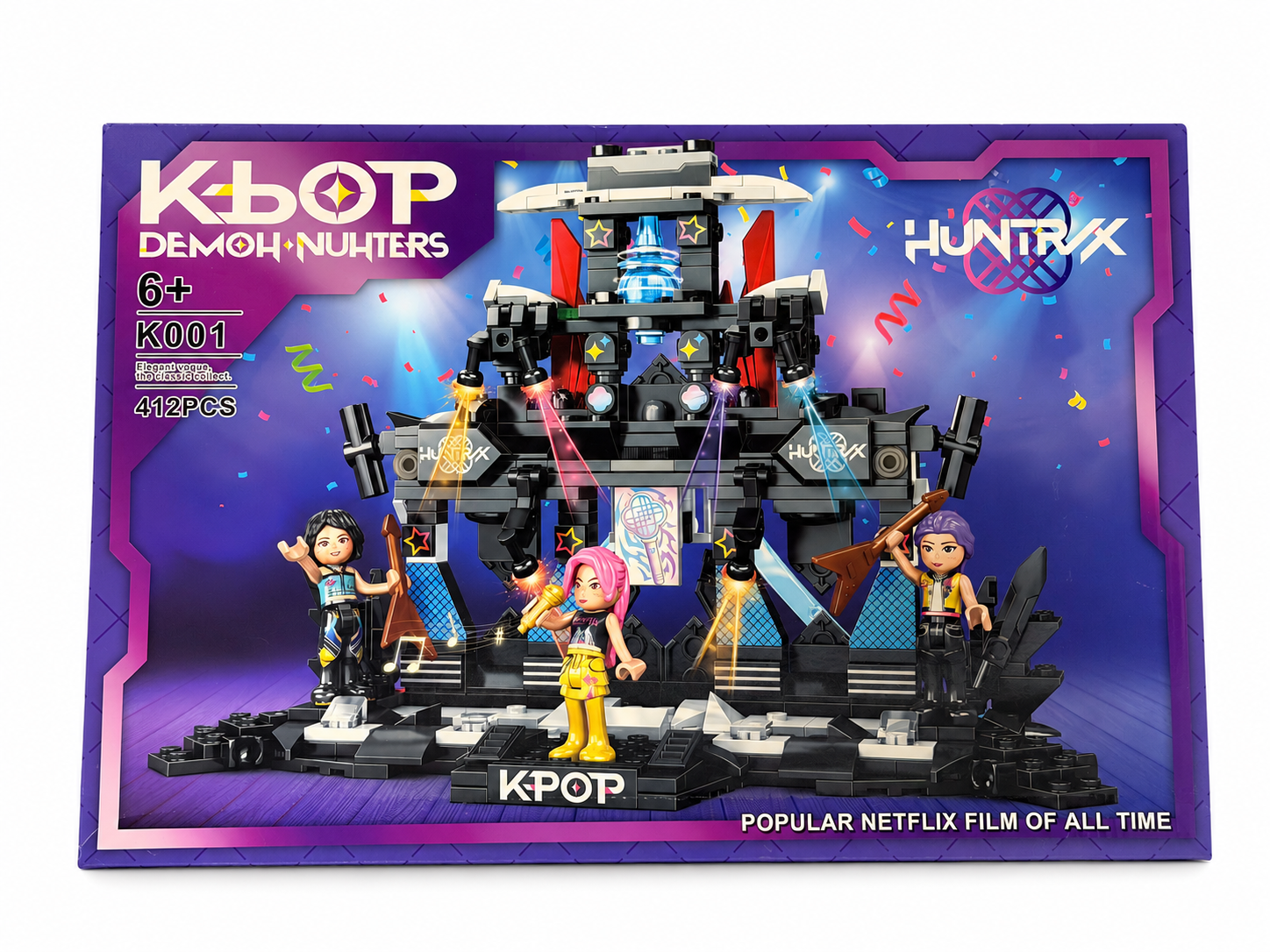 K-pop Demon Hunters Huntrix Konstruktorius - 412 vnt