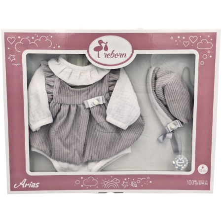 ar6037-01_1779450013 Arias lėlės kūdikio rūbeliai, 45 cm