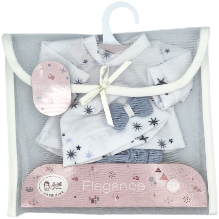 ar6055-11_1779447984 Arias lėlės kūdikio rūbeliai, 33 cm