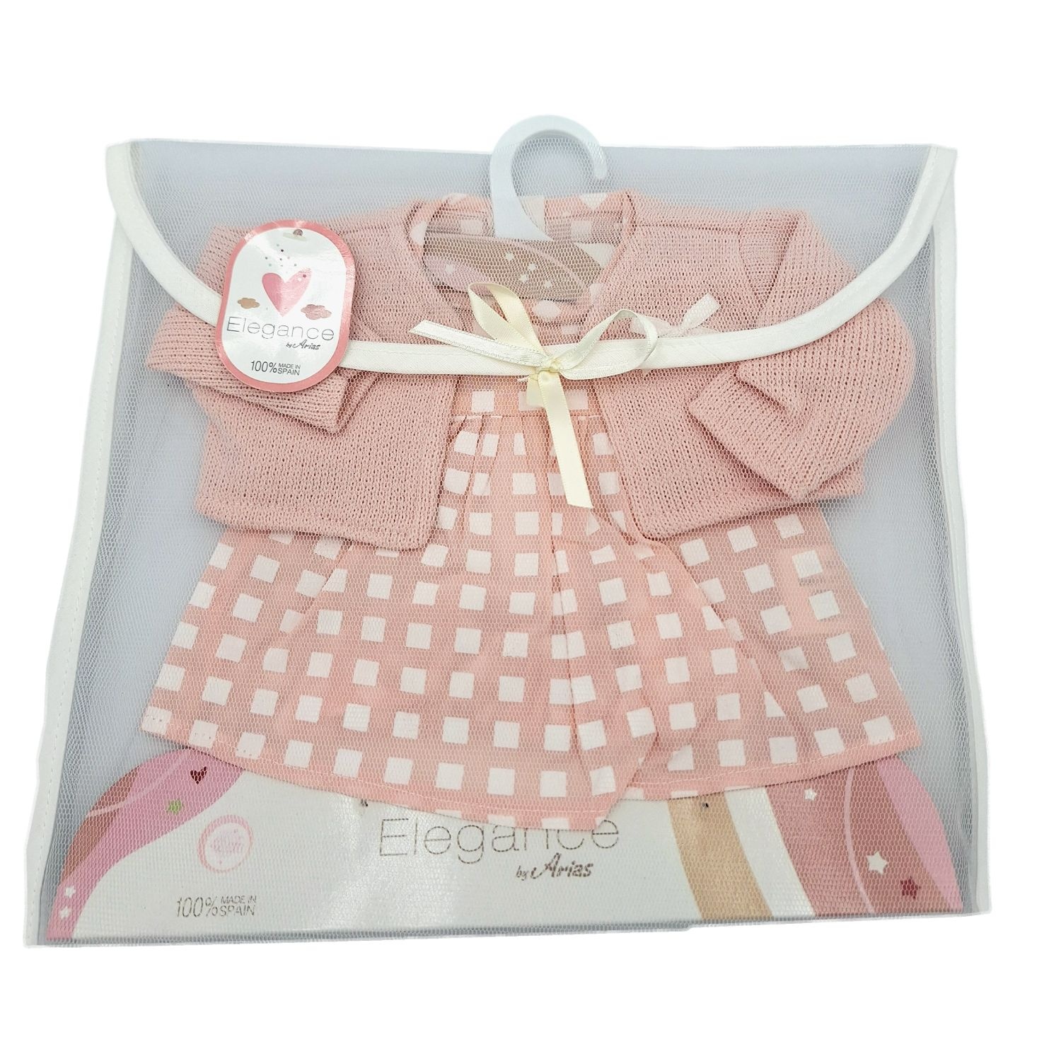 ar6056-10e_1769516309 Arias lėlės kūdikio rūbeliai, 42 cm