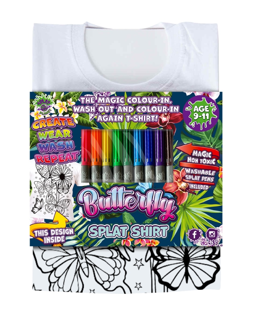 butterfly-t-shirt-banderole-packaging-mock-uppage-0001-copy_1776938213 Splat Planet marškinėliai su flomasteriais Drugeliai