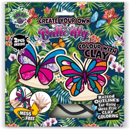 butterflywebsiteimage3_1754378509 Splat Planet kūrybinis modelino rinkinys su mediniais Drugeliais