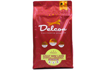 Visavertis begrūdis hipoalerginis pašaras suaugusiems mažų veislių šunims MINI HYPOALLERGENIC su ėriena / 3 kg