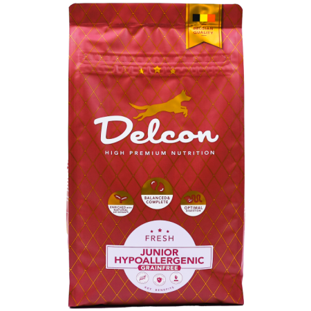 Visavertis begrūdis hipoalerginis pašaras jauniems šunims JUNIOR HYPOALLERGENIC / 3 kg