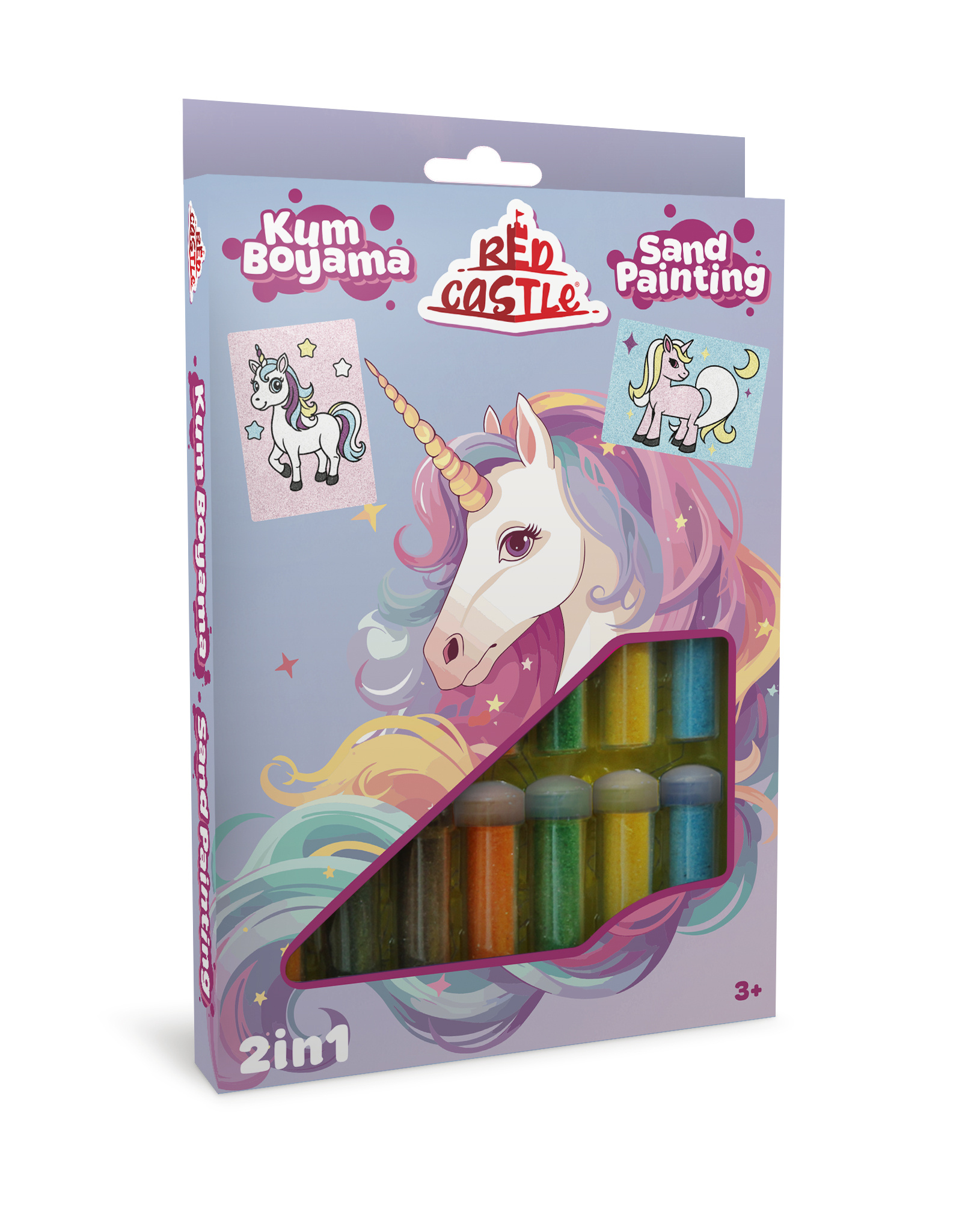 ds-unicorn_1756878063 Red Castle kūrybinis smėlio rinkinys 2in1, Vienaragis