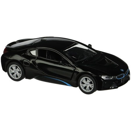 KiNSMART automobilis, BMW i8, juodas