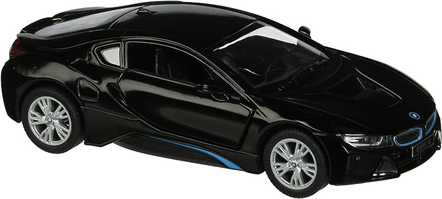 kinsmart-automobilis-bmw-i8-juodas_1274 KiNSMART automobilis, BMW i8, juodas