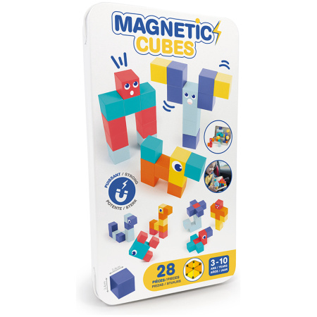 LUDI magnetinis konstruktorius Kubeliai kelioninis formatas