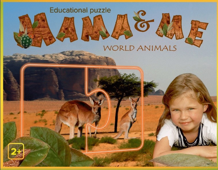 lavinamoji-delione-mama-amp-me-world-animals-2_981 Lavinamoji dėlionė Mama & me, World animals , 2+
