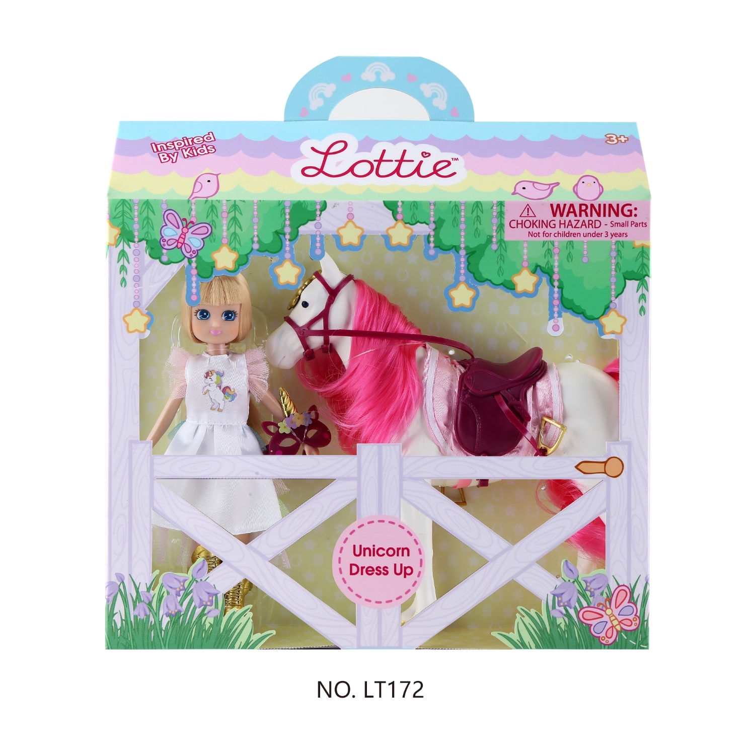 lt172-1_1782480810 Lottie lėlė su žirgu Vienaragiu