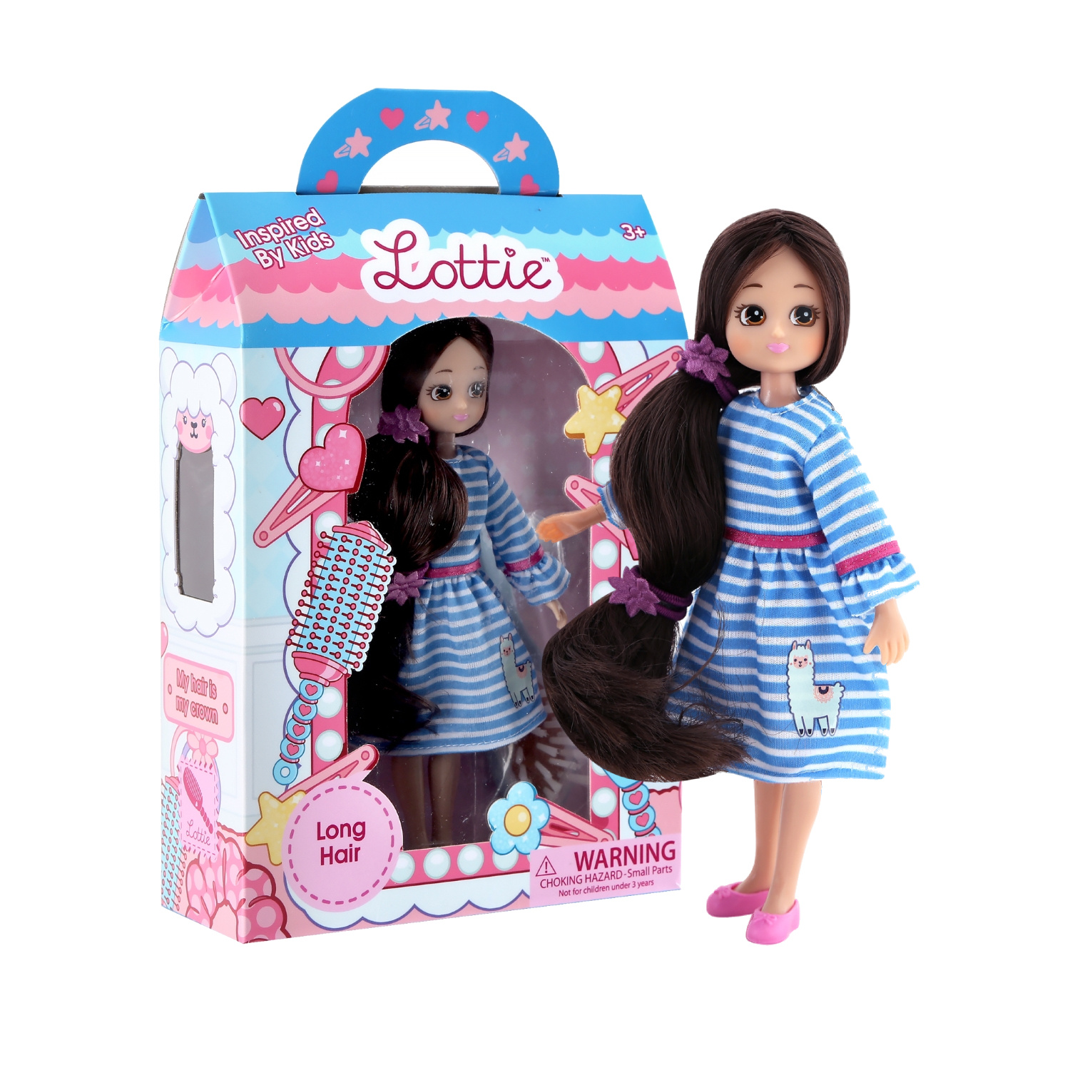 lt181-6_1782479534 Lottie lėlė Ilgaplaukė