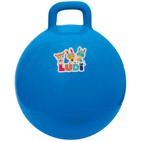 ludi-scaronokinejimo-kamuolys-melynas-45-cm_1169 LUDI šokinėjimo kamuolys, mėlynas 45 cm
