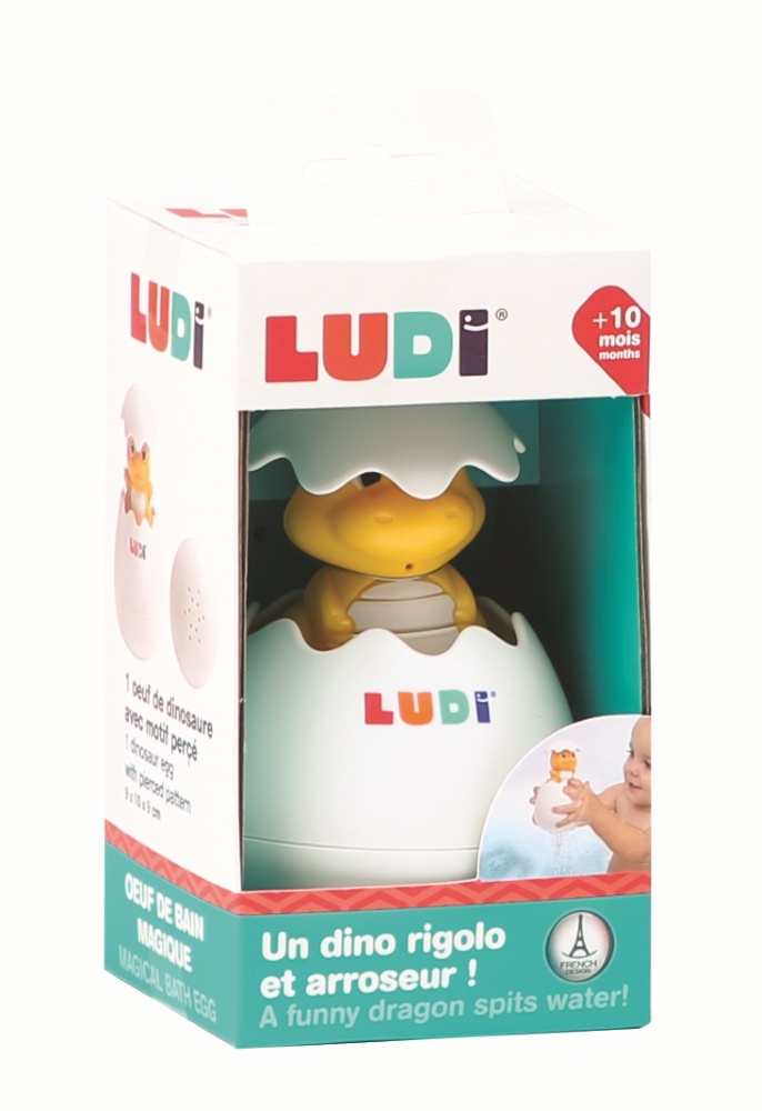 LUDI vonios žaislas kiaušinis Dinozauras - Image 2