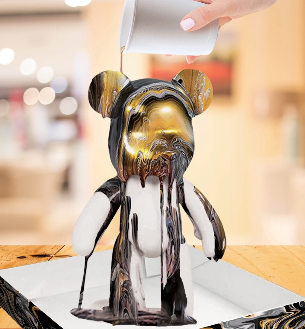 metallic-image-2-new_1754376935 Splat Planet kūrybinis rinkinys Marble Bear, metalika