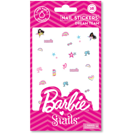 Barbie Snails nagų lipdukai, Dream Team