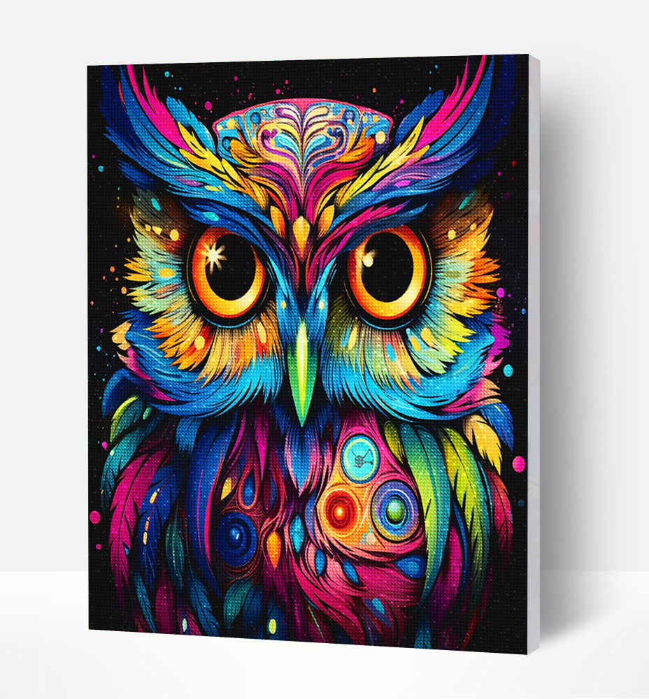Splat Planet deimantinė dėlionė PELĖDA 30x40 cm - Image 2