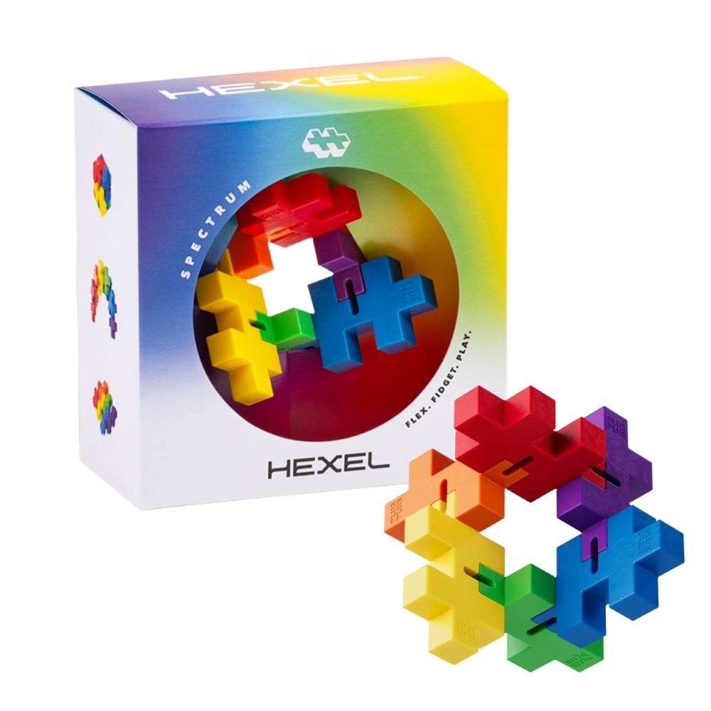 plus-plus-antistresinis-zaislas-hexel-spectrum_1353 Plus Plus antistresinis žaislas, Hexel Spectrum
