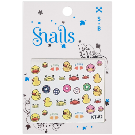 snails-nagu-lipdukai-kva-kva_1640 Snails nagų lipdukai, Kva Kva