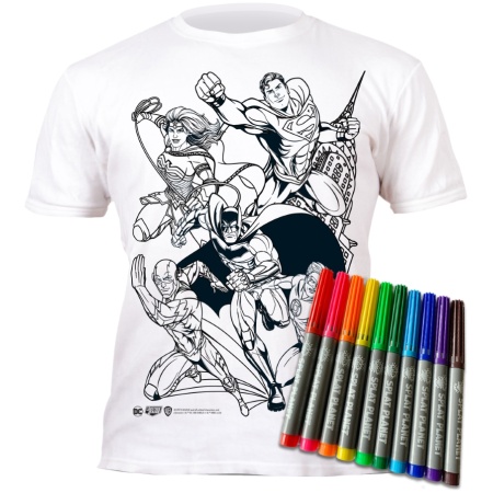 splat-planet-marscaronkineliai-su-flomasteriais-justice-league_1368 Splat Planet marškinėliai su flomasteriais Justice League