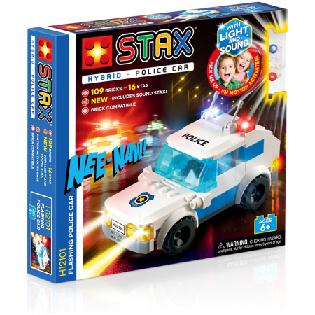 STAX Hybrid Signalizuojantis policijos automobilis