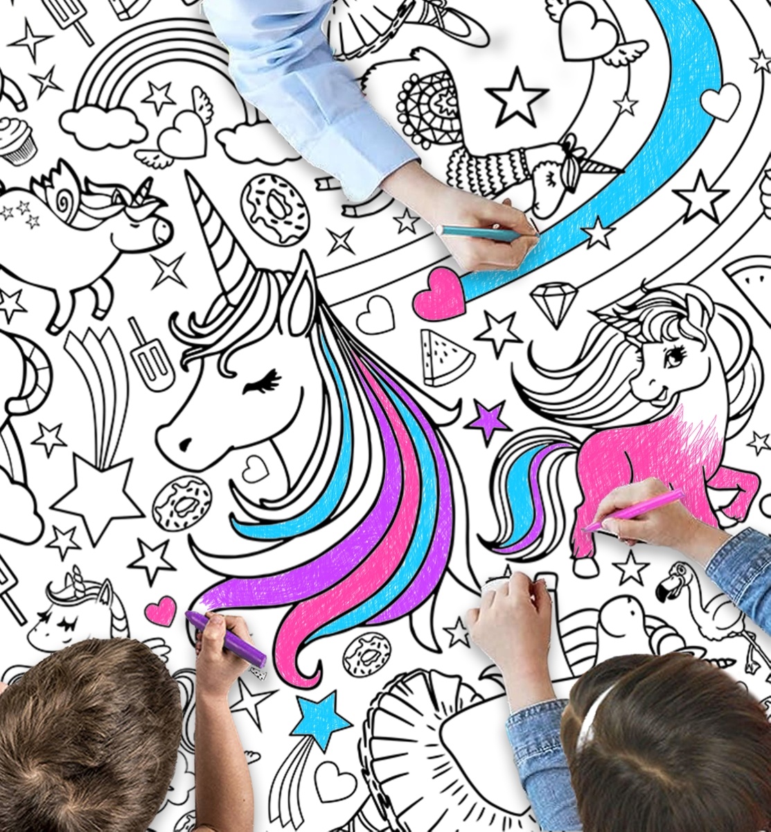 unicorns-image-1_1782978890 Splat Planet spalvinimo staltiesė, Vienaragis