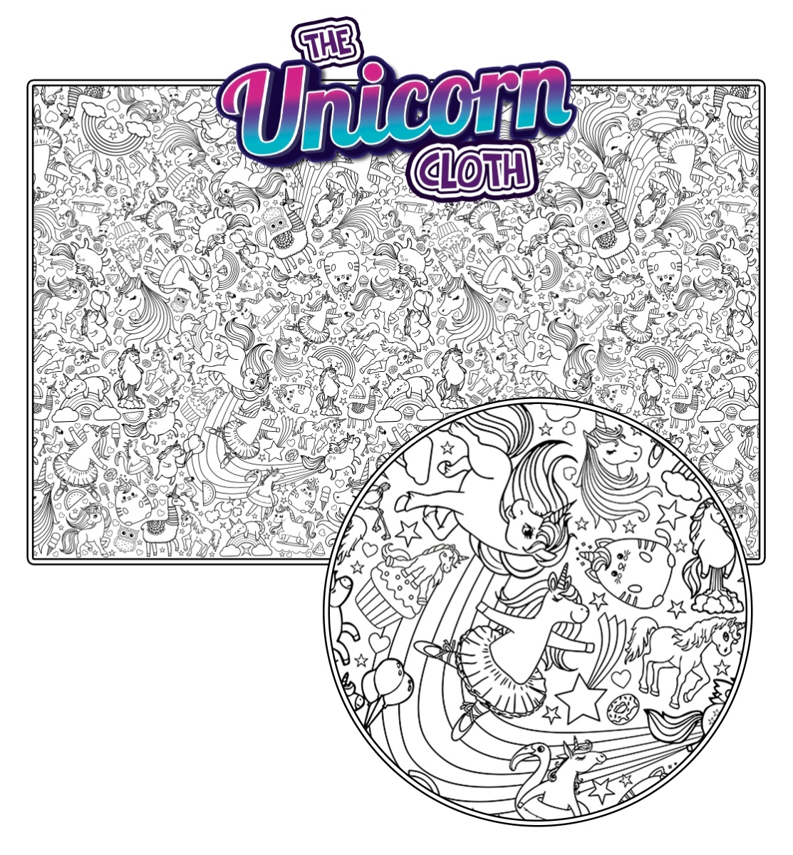 unicorns-image-31_1782978891 Splat Planet spalvinimo staltiesė, Vienaragis
