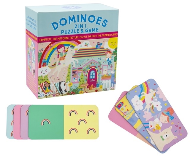 Žaidimas domino-dėlionė 2in1, Vaivorykštės fėja - Image 2