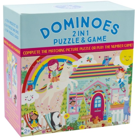 Žaidimas domino-dėlionė 2in1, Vaivorykštės fėja