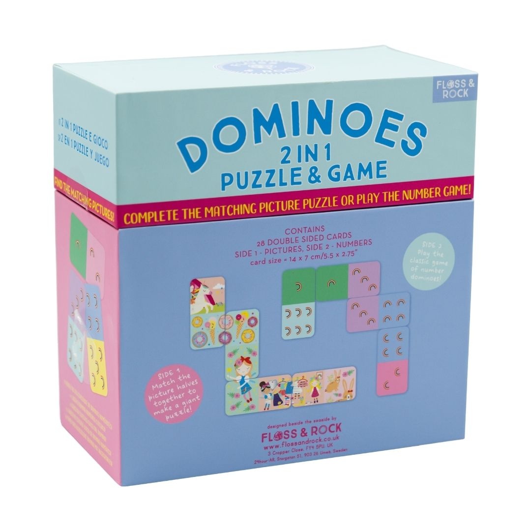 Žaidimas domino-dėlionė 2in1, Vaivorykštės fėja - Image 3