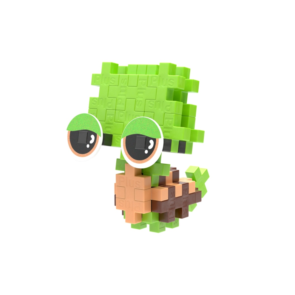 4371-pp-pet-packettired-turtlebuild_1784009585 Plus Plus konstruktorius GYVŪNĖLIS - apsnūdęs vėžliukas