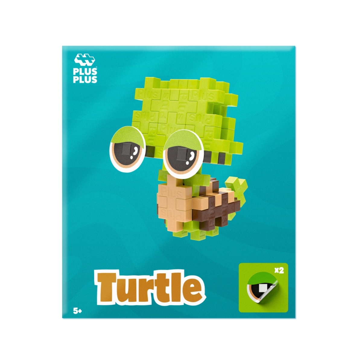 4371-pp-pet-packettired-turtleenvelope_1784009585 Plus Plus konstruktorius GYVŪNĖLIS - apsnūdęs vėžliukas